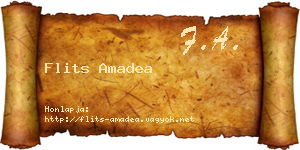 Flits Amadea névjegykártya